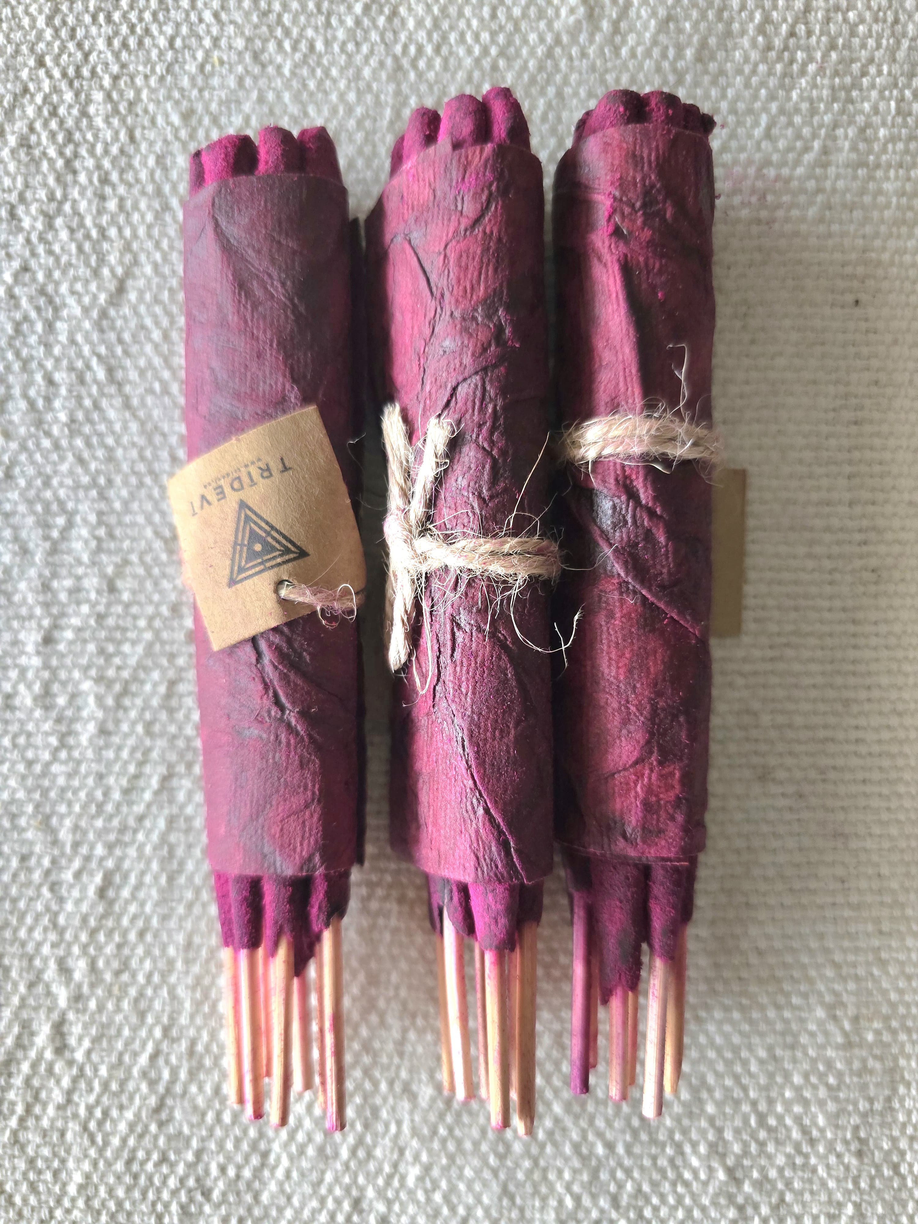 Artisanal Hand Rolled Incense - Pure Rose