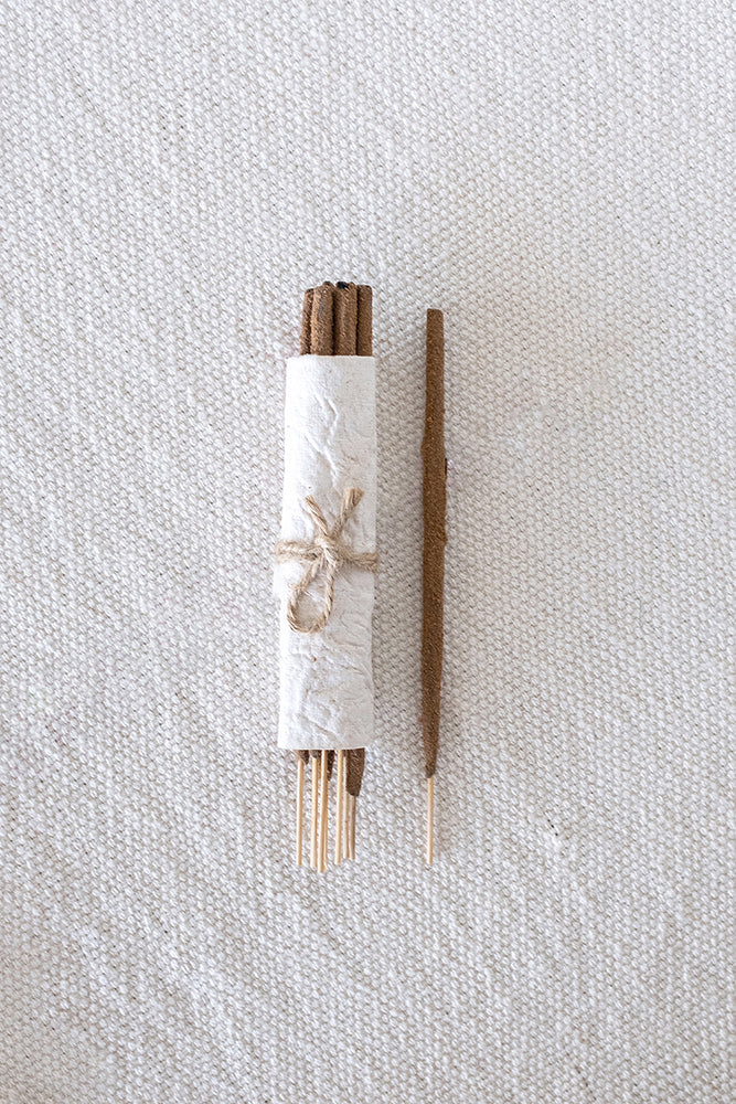 Artisanal Hand Rolled Incense - Sweet Sandalwood