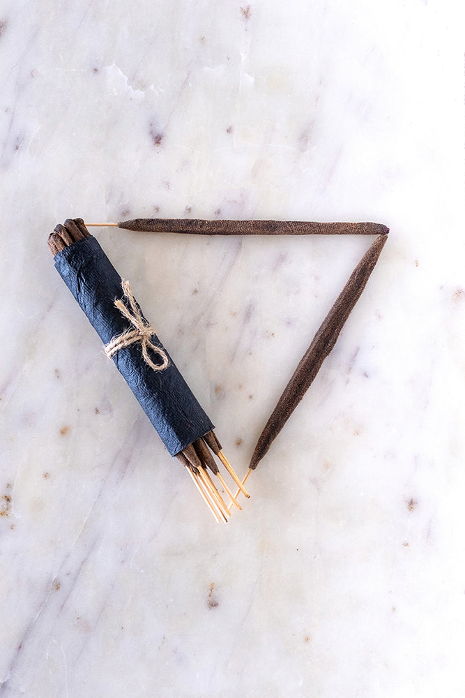 Artisanal Hand Rolled Incense - Mixed Flower